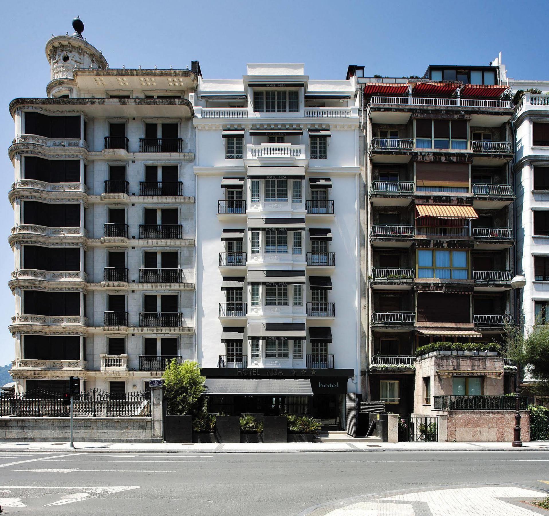 Hotel Niza San Sebastián Exterior foto